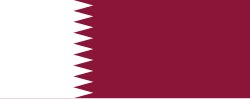 Qatar flag
